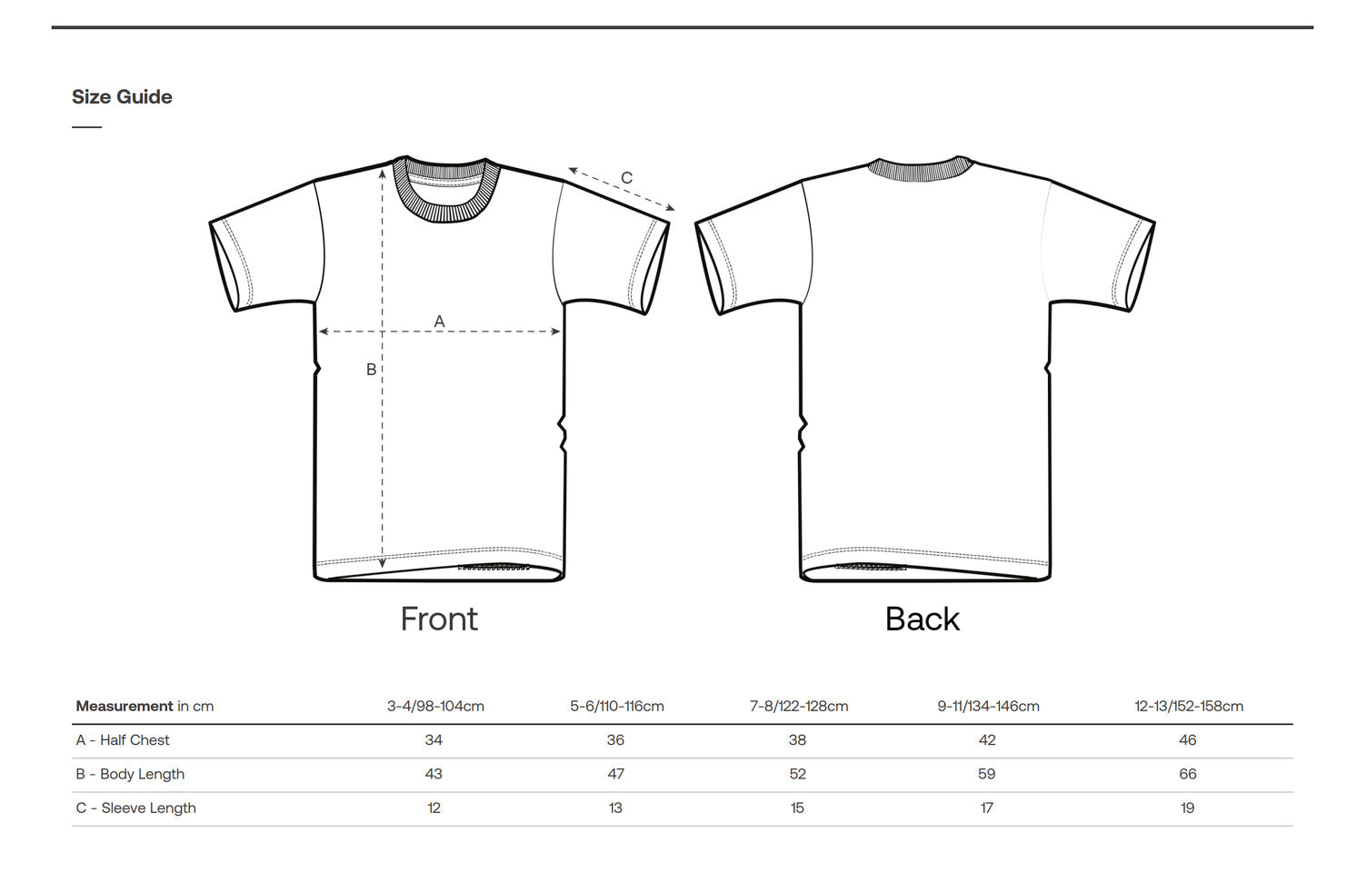 PRE ORDER 6/7 Kids T-Shirt
